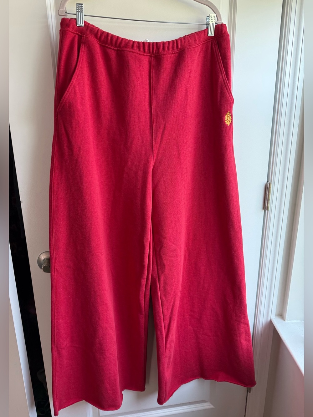 NWT Free People FP Movement For the Win Wide Leg Pants Sporty Loungewear Large - Picture 3 of 12